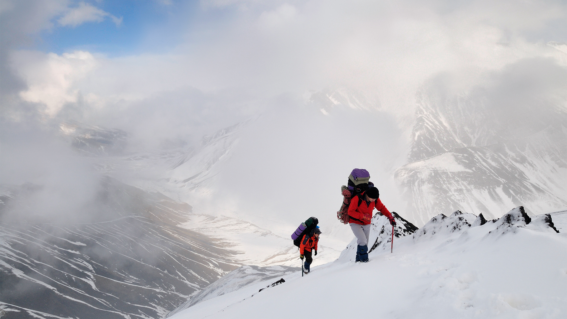 Долина Шахяйлаг: оттенки белого