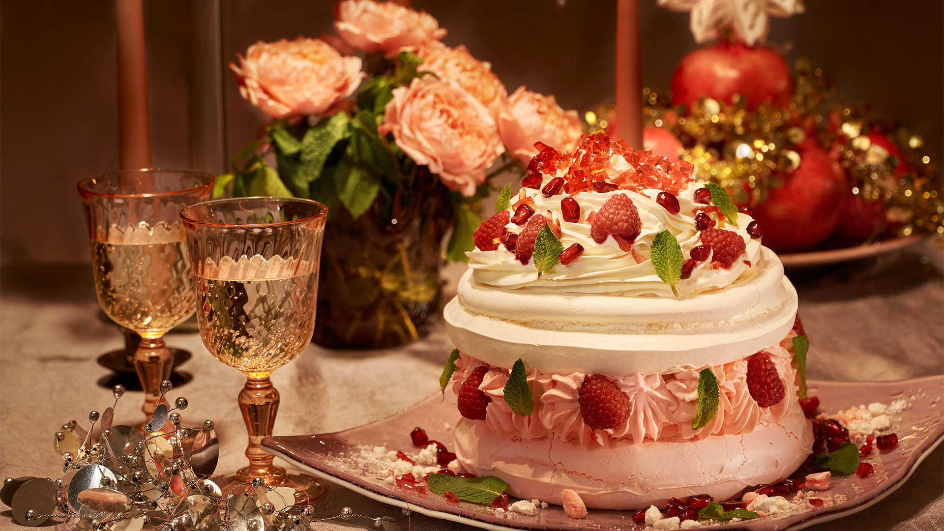 Знаменитый десерт «Павлова» по-азербайджански